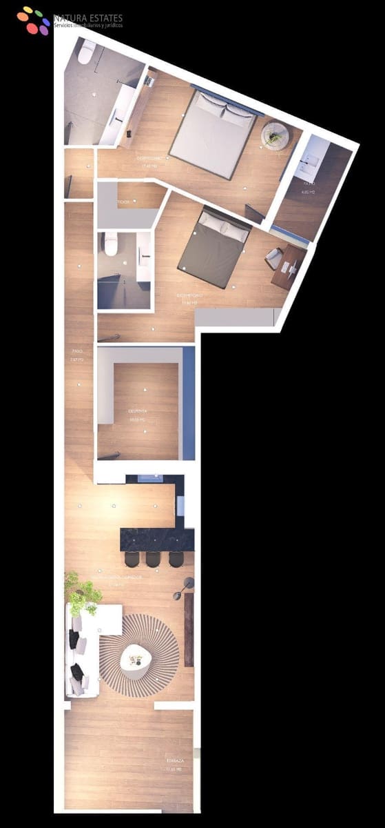 2 bedroom Apartment for sale in Vera with garage - € 140,000 (Ref: 9721649)