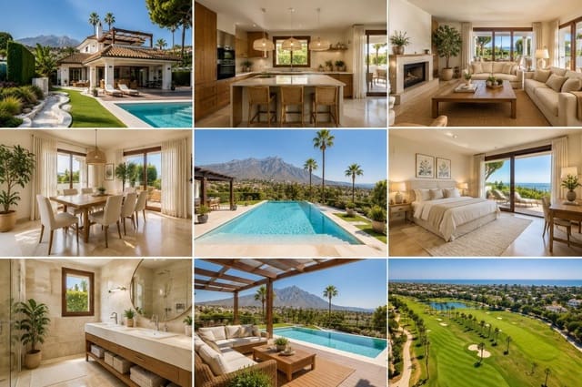 Chalet de 4 habitaciones en Marbella en venta con piscina garaje - 3.100.000 € (Ref: 10004279)