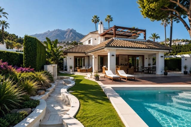 Chalet de 4 habitaciones en Marbella en venta con piscina garaje - 3.100.000 € (Ref: 10004279)