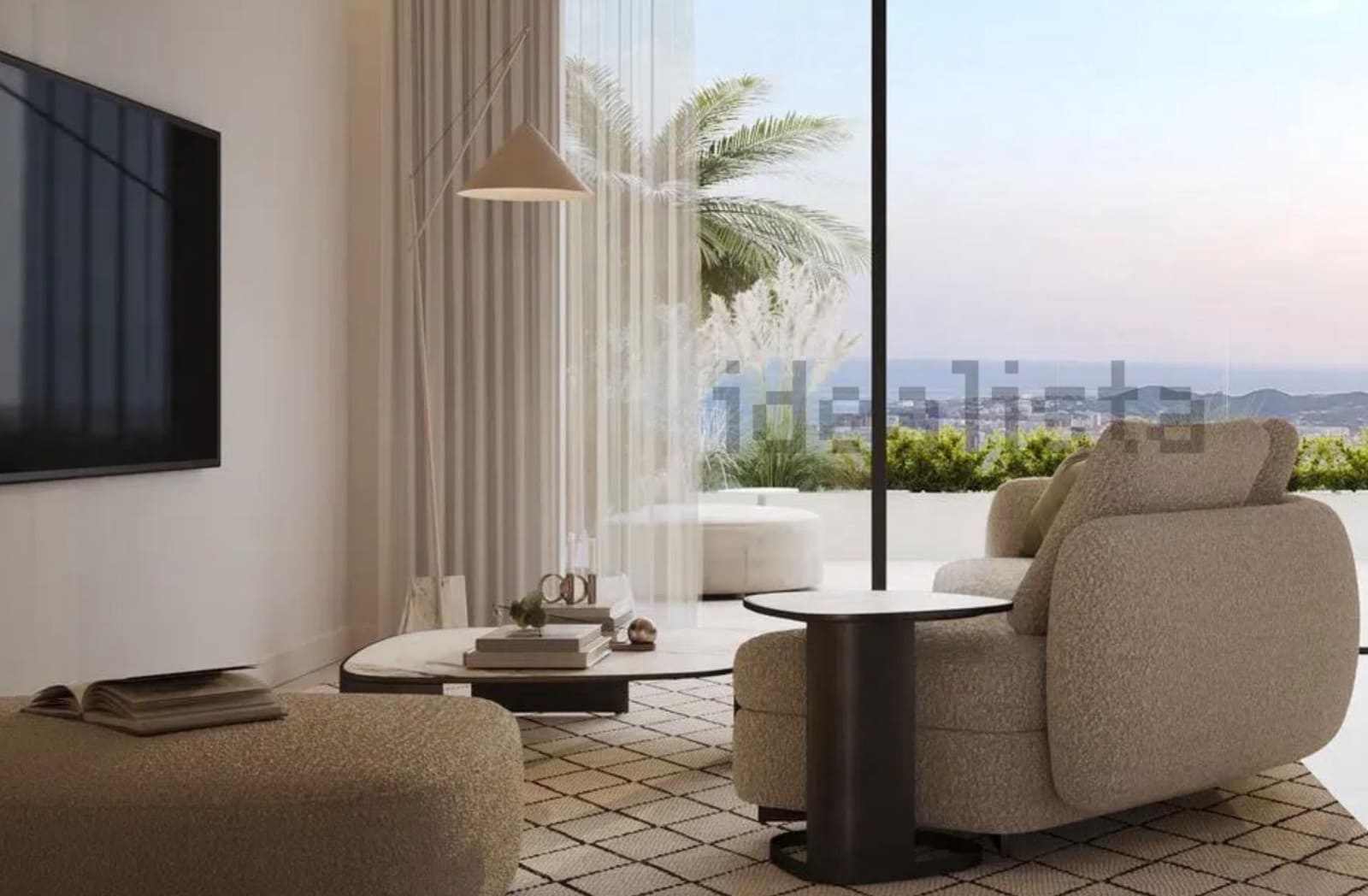 3 soveværelse Lejlighed til salg i Mijas med swimmingpool - € 650.000 (Ref: 10013422)