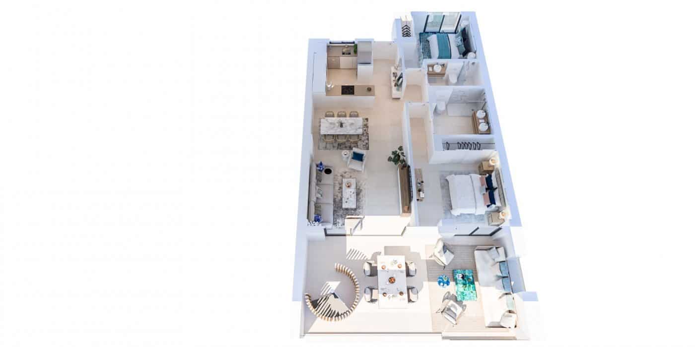 2 soveværelse Penthouse til salg i Fuengirola med swimmingpool garage - € 675.000 (Ref: 6452731)