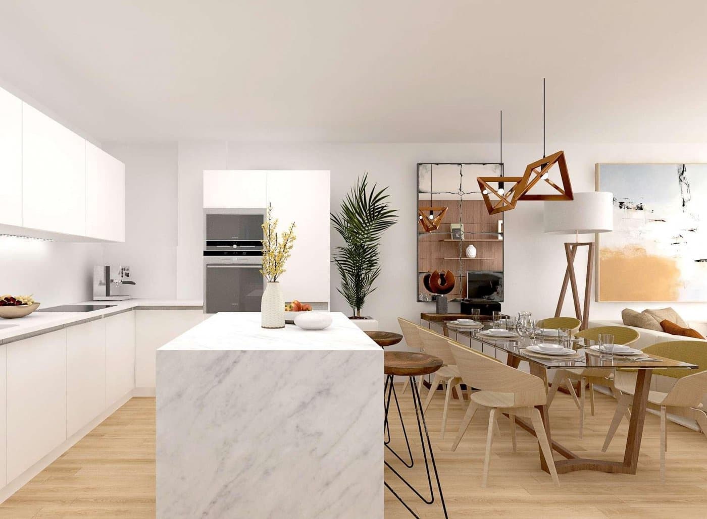 2 quarto Apartamento para venda em Las Lagunas de Mijas com piscina garagem - 380 100 € (Ref: 6618616)