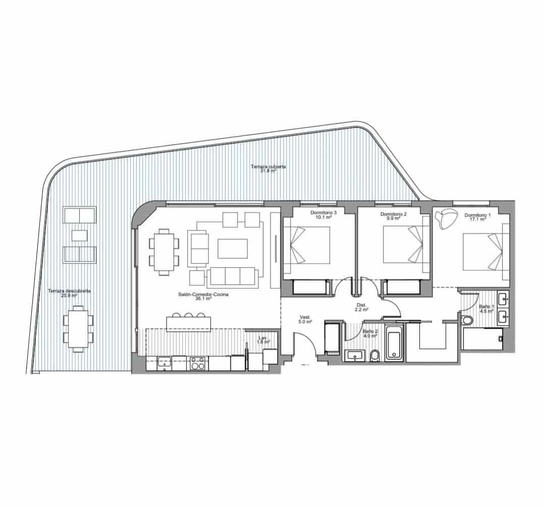 3 camera da letto Appartamento in vendita in Torremolinos con piscina garage - 1.400.000 € (Rif: 6877741)