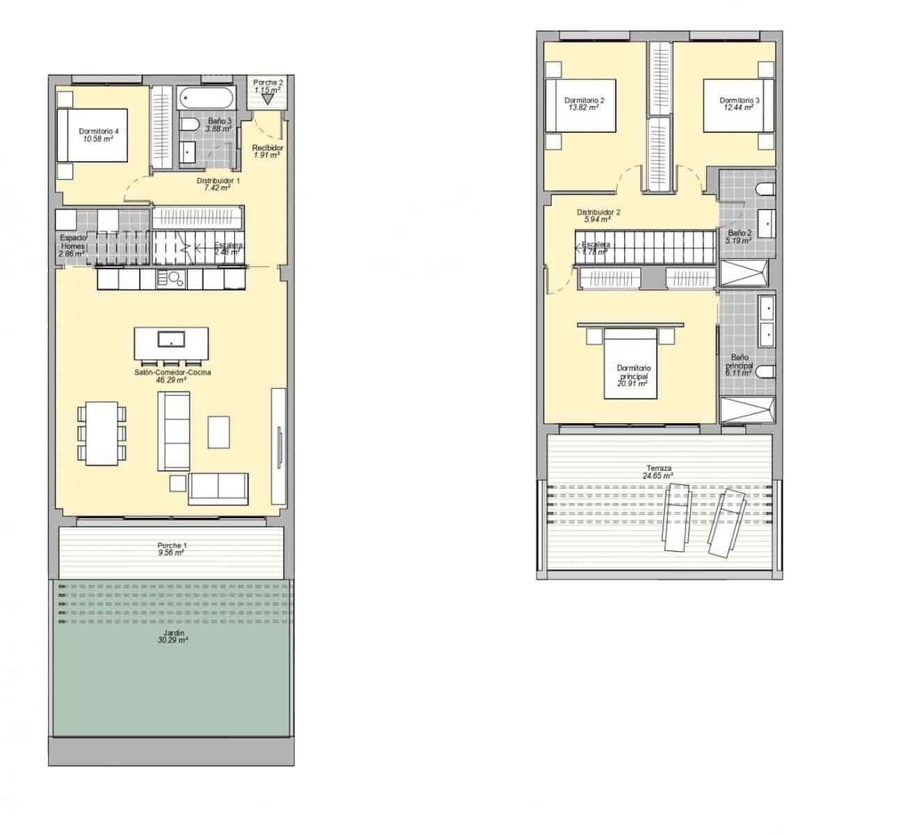 4 soveværelse Rækkehus til salg i Mijas med swimmingpool garage - € 731.000 (Ref: 7034469)