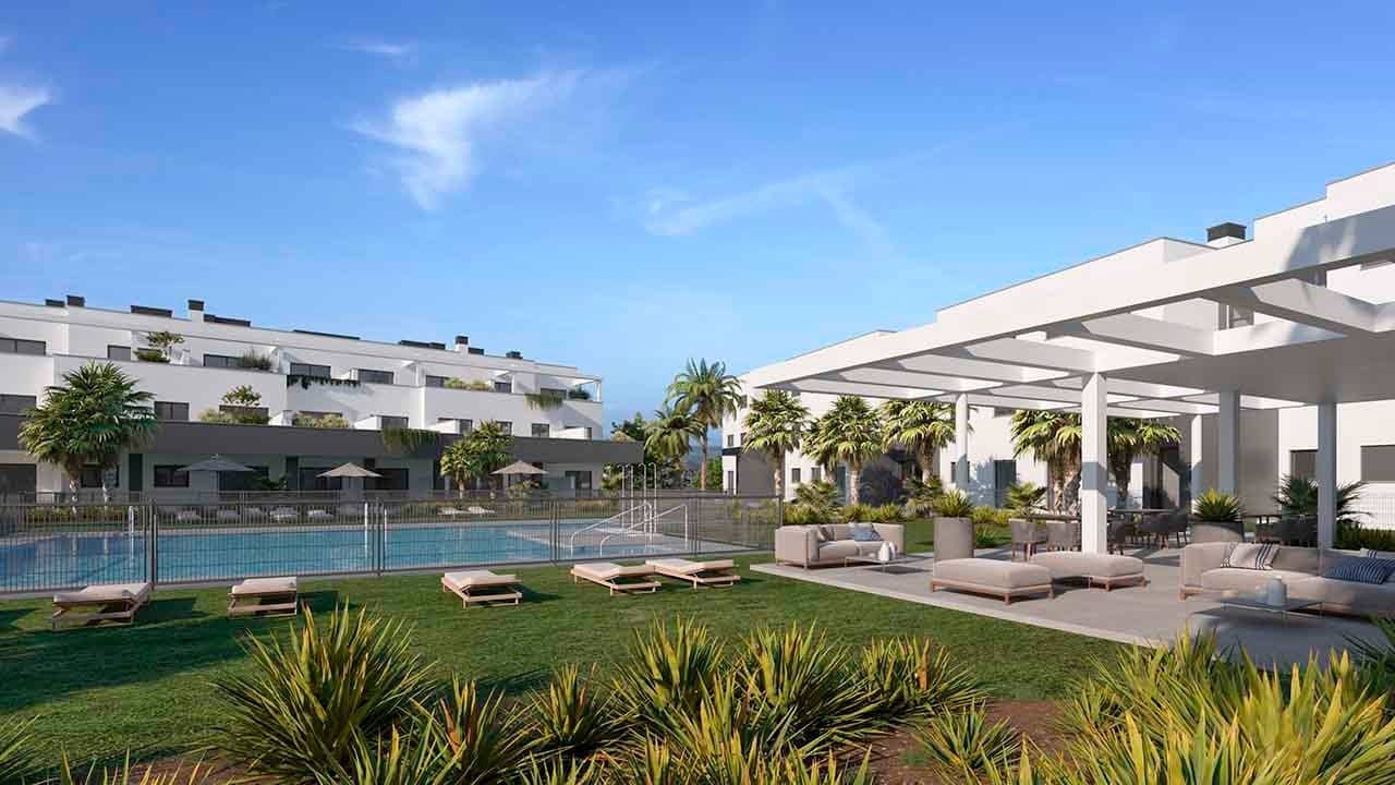 2 sovrum Lägenhet till salu i Estepona med pool garage - 470 000 € (Ref: 7079587)