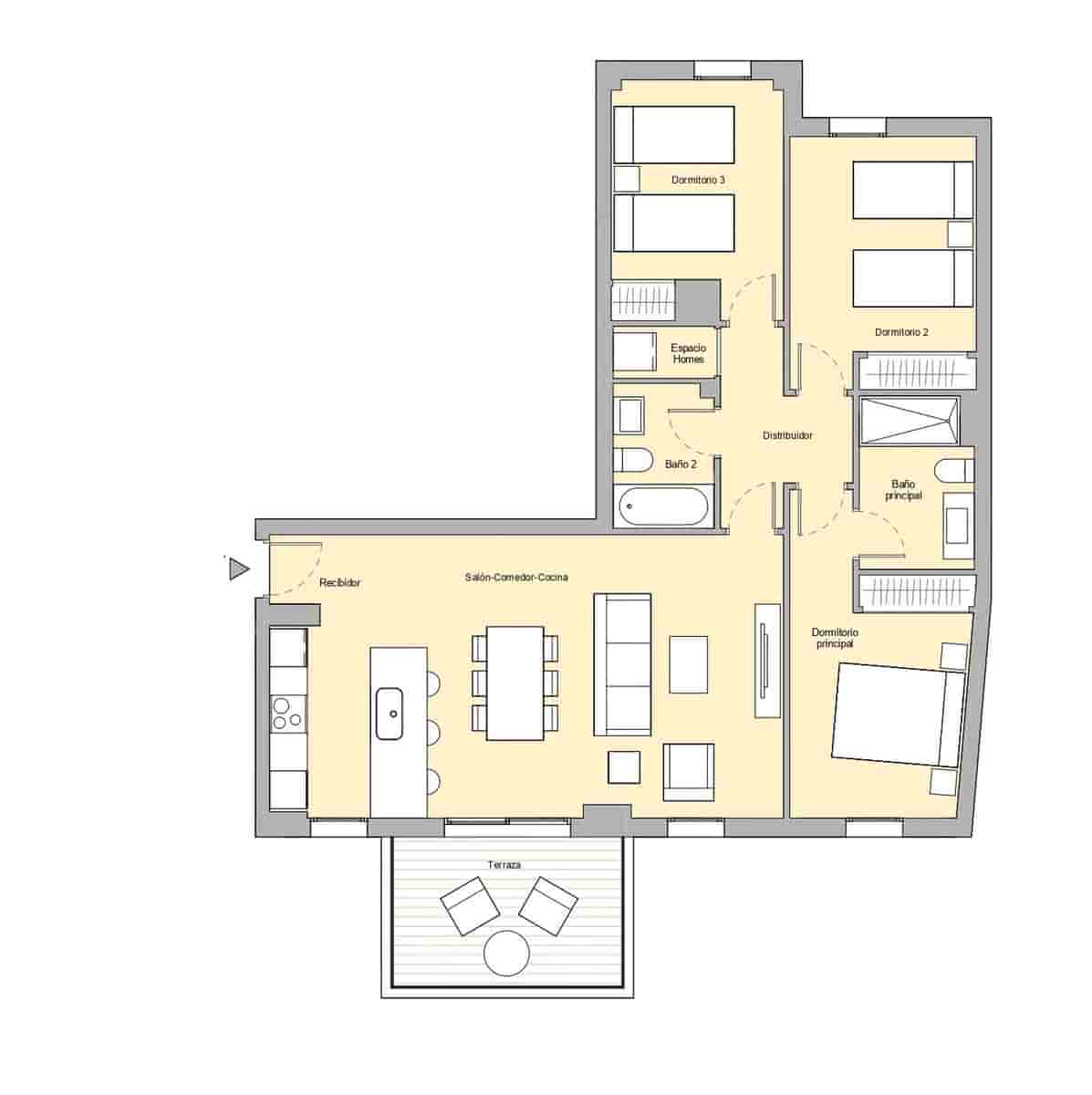 3 Zimmer Penthouse zu verkaufen in Estepona mit Pool Garage - 445.000 € (Ref: 7108346)