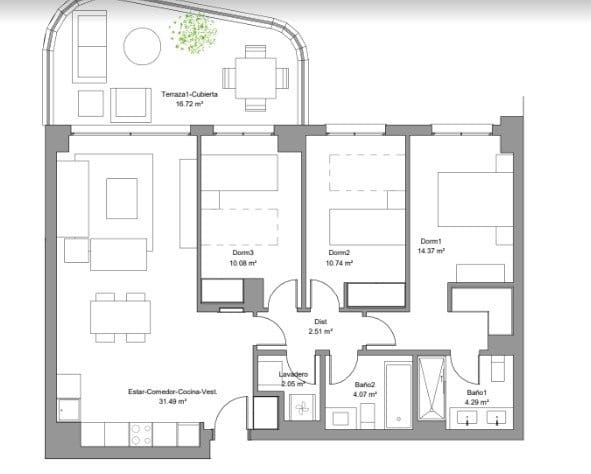 Apartamento de 3 habitaciones en Torremolinos en venta con piscina garaje - 508.000 € (Ref: 7141275)