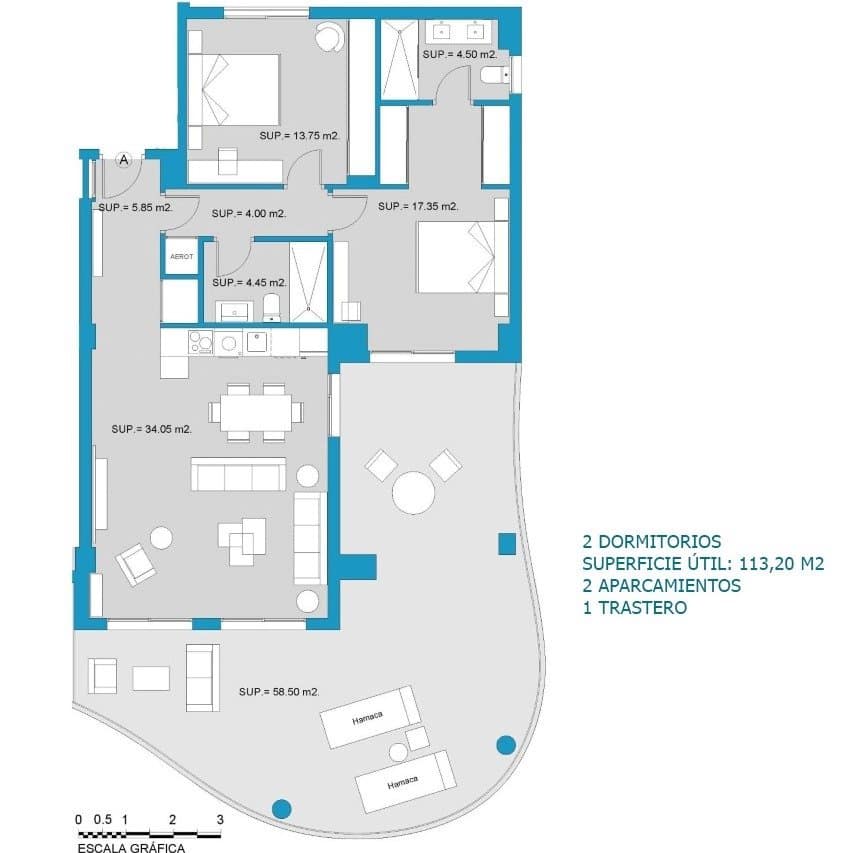 2 quarto Apartamento para venda em Las Lagunas de Mijas com piscina - 345 000 € (Ref: 7175520)