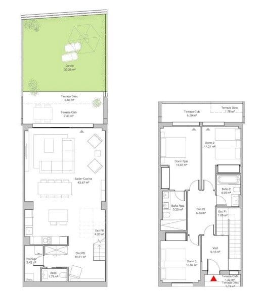 4 slaapkamer Rijtjeshuis te koop in Mijas met zwembad garage - € 1.115.000 (Ref: 7310610)