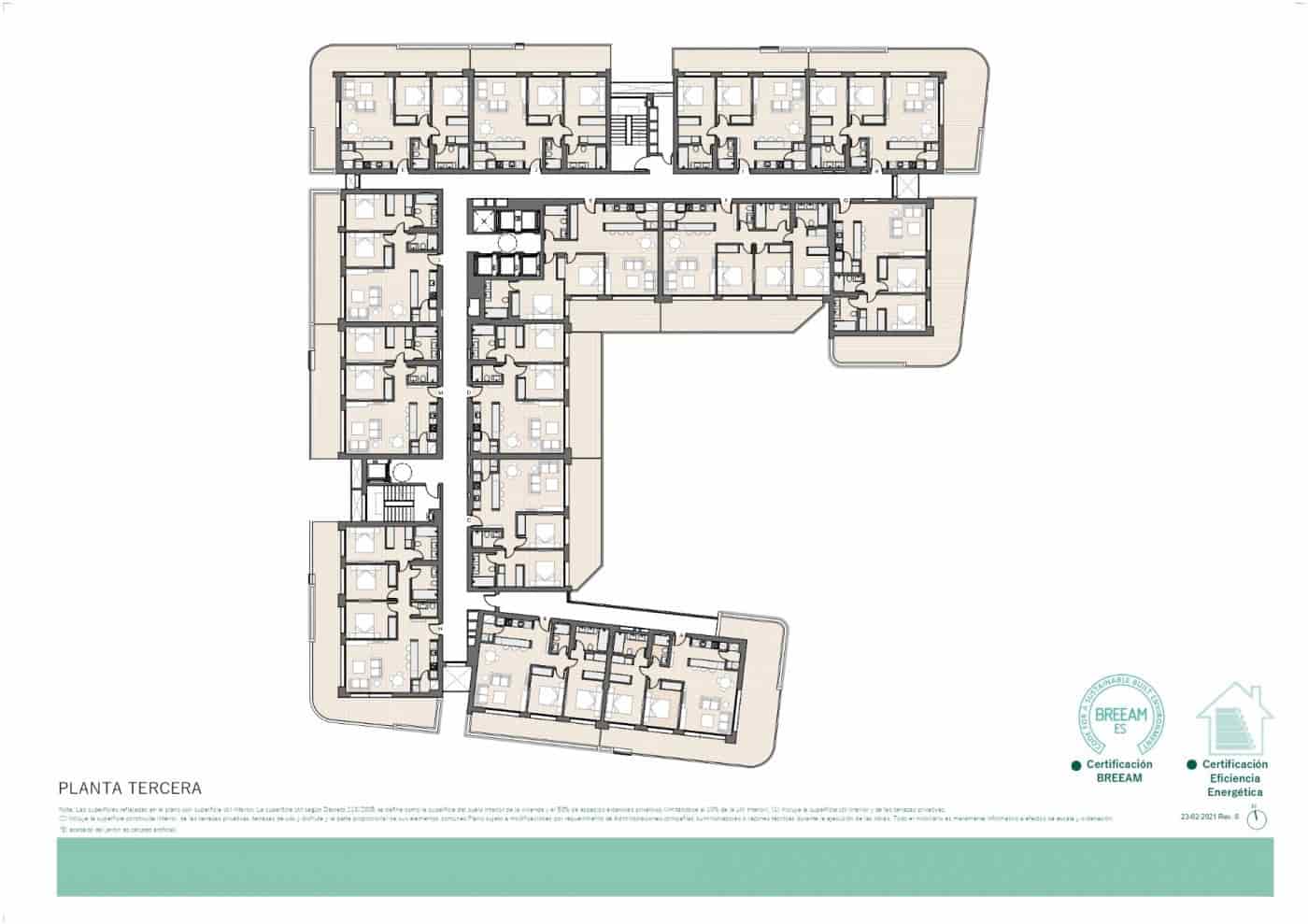 3 makuuhuone Huoneisto myytävänä paikassa Fuengirola mukana uima-altaan 
autotalli - 662 000 € (Ref: 8109597)
