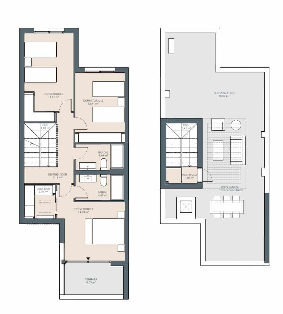 4 slaapkamer Rijtjeshuis te koop in Rincon de la Victoria met zwembad garage - € 635.000 (Ref: 8109603)