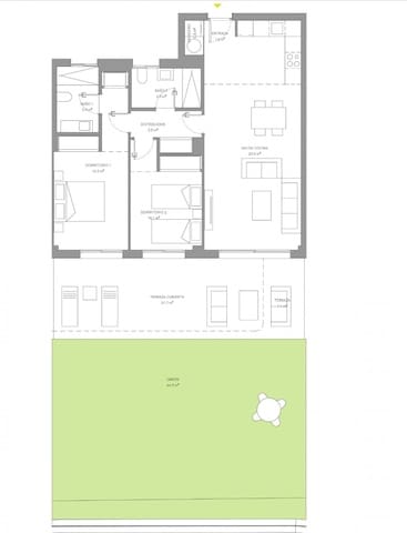 2 makuuhuone Huoneisto myytävänä paikassa La Cala de Mijas, Mijas mukana uima-altaan 
autotalli - 315 000 € (Ref: 8109604)