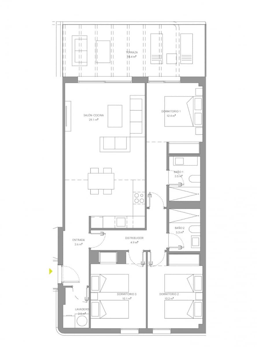 3 quarto Apartamento para venda em La Cala de Mijas com piscina garagem - 395 000 € (Ref: 8109605)