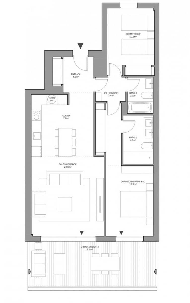 2 bedroom Apartment for sale in New Golden Mile with pool garage - € 328,000 (Ref: 8109606)