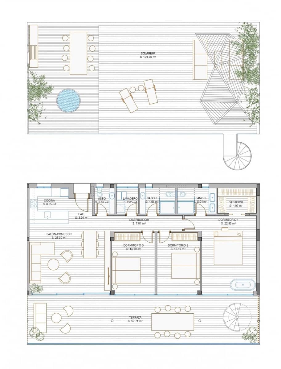 3 Zimmer Penthouse zu verkaufen in Fuengirola mit Pool Garage - 995.000 € (Ref: 8109616)