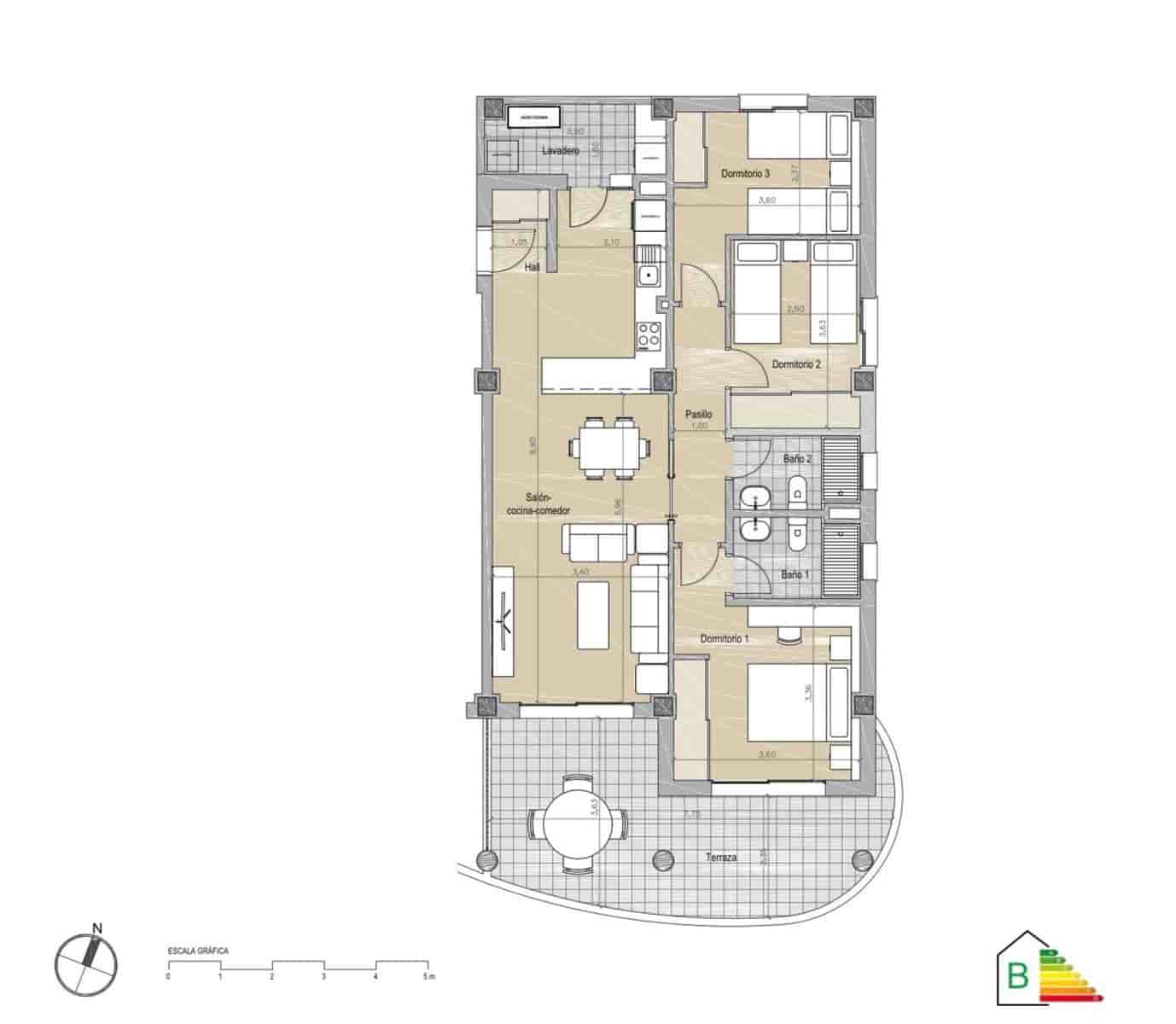 3 bedroom Flat for sale in Benalmadena with pool garage - € 412,500 (Ref: 8109633)