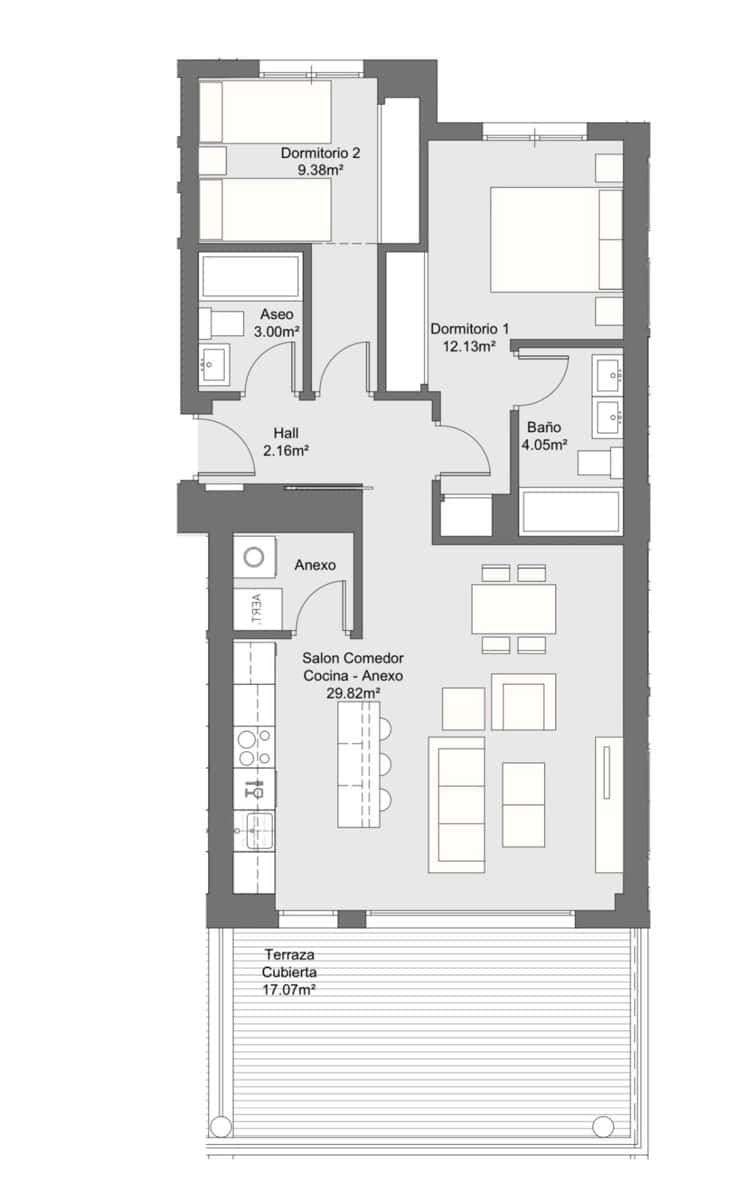 3 sypialnia Penthouse na sprzedaż w Torremolinos z basenem garażem - 995 000 € (Ref: 8109646)