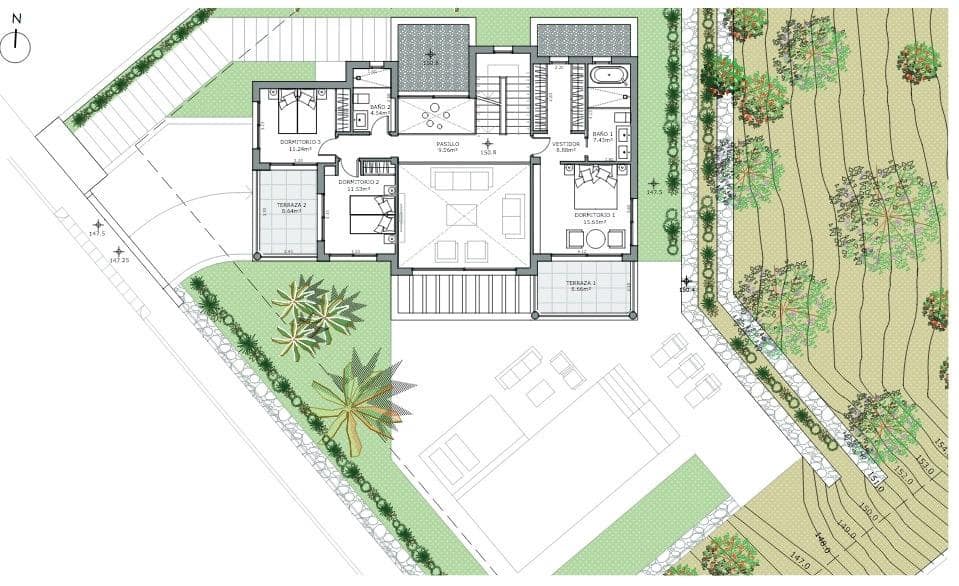 3 sypialnia Willa na sprzedaż w Mijas Golf z basenem garażem - 970 000 € (Ref: 8316440)