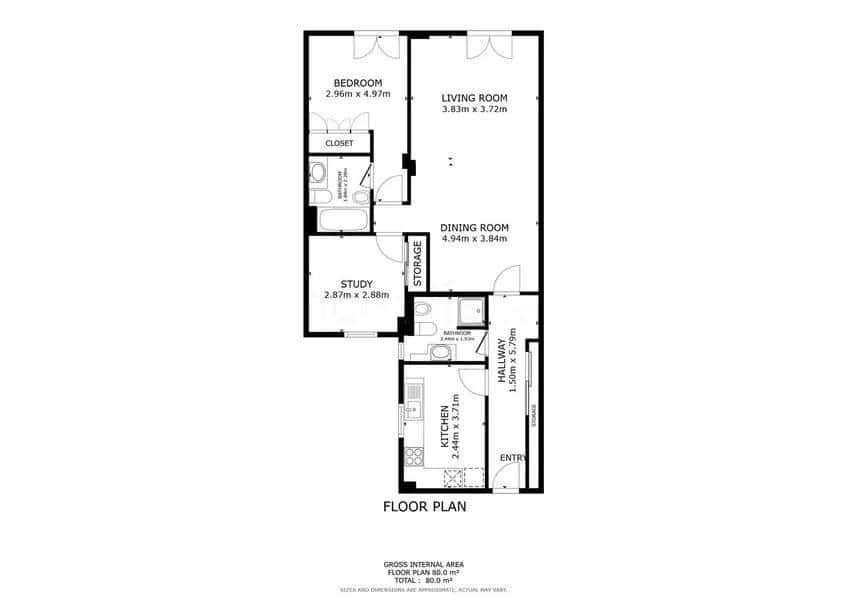 2 soverom Leilighet til salgs i Malaga by med garasje - € 1 300 000 (Ref: 8555006)