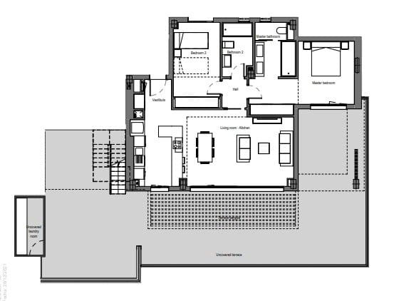 3 soveværelse Penthouse til salg i Los Monteros med swimmingpool garage - € 1.115.000 (Ref: 8634852)