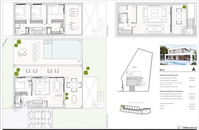 4 slaapkamer Villa te koop in Pinos de Alhaurin, Alhaurín de la Torre met zwembad - € 820.000 (Ref: 8638605)
