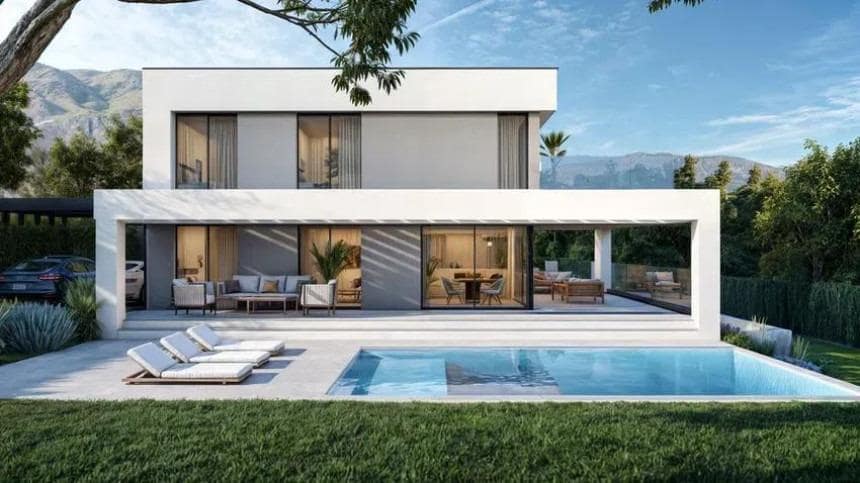 4 sovrum Villa till salu i Pinos de Alhaurin med pool - 820 000 € (Ref: 8638605)