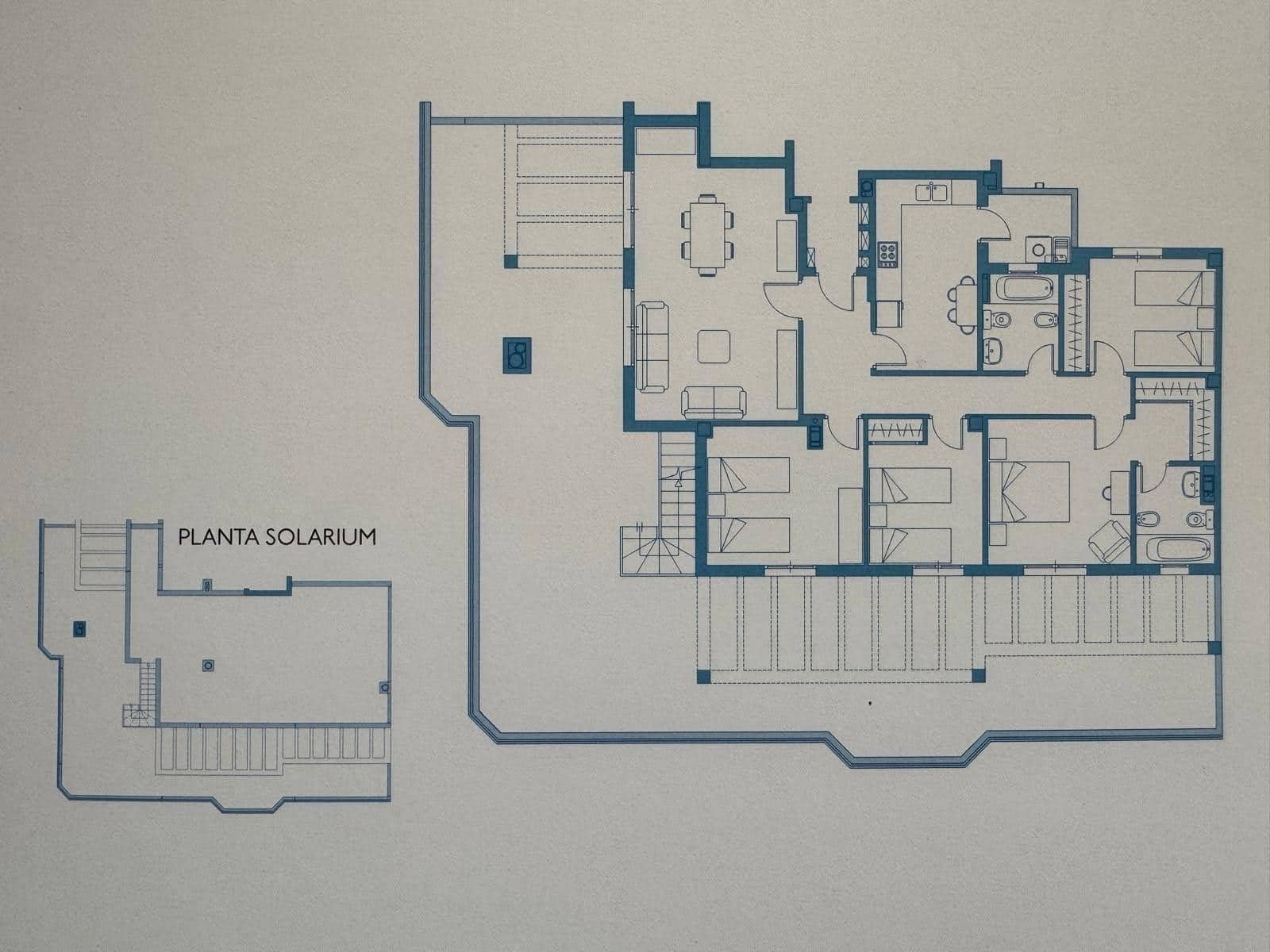 4 makuuhuone Kattohuoneisto myytävänä paikassa Torremolinos mukana uima-altaan 
autotalli - 599 000 € (Ref: 8735529)