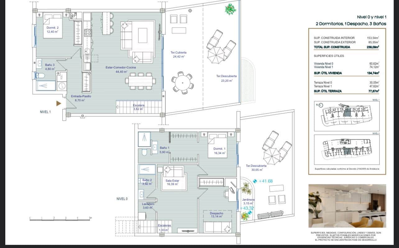 3 soveværelse Lejlighed til salg i Torrequebrada - € 895.000 (Ref: 8798881)