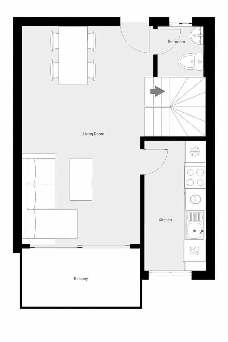 4 soveværelse Rækkehus til salg i Benalmadena med garage - € 459.000 (Ref: 8980239)