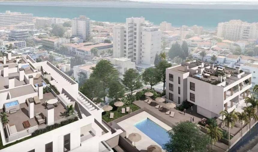 2 sovrum Takvåning till salu i Torremolinos med pool garage - 570 000 € (Ref: 9040302)