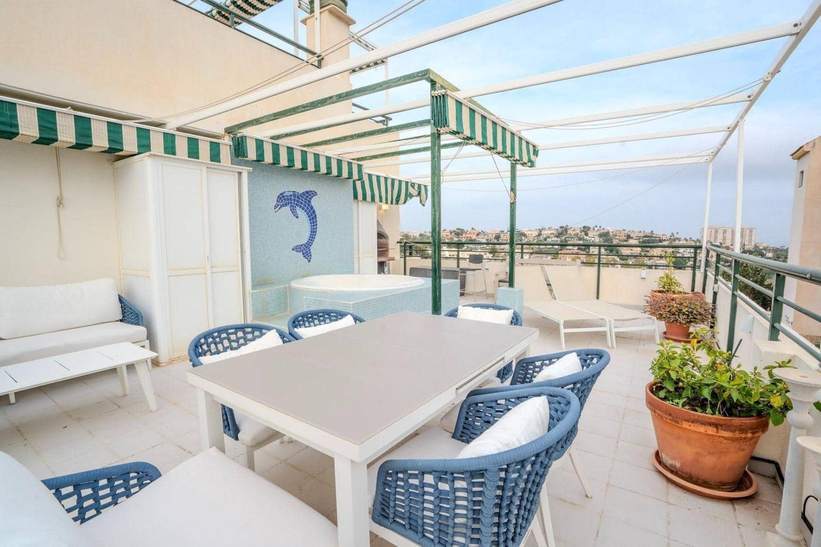 3 soveværelse Penthouse til salg i Torrequebrada med swimmingpool garage - € 460.000 (Ref: 9065273)