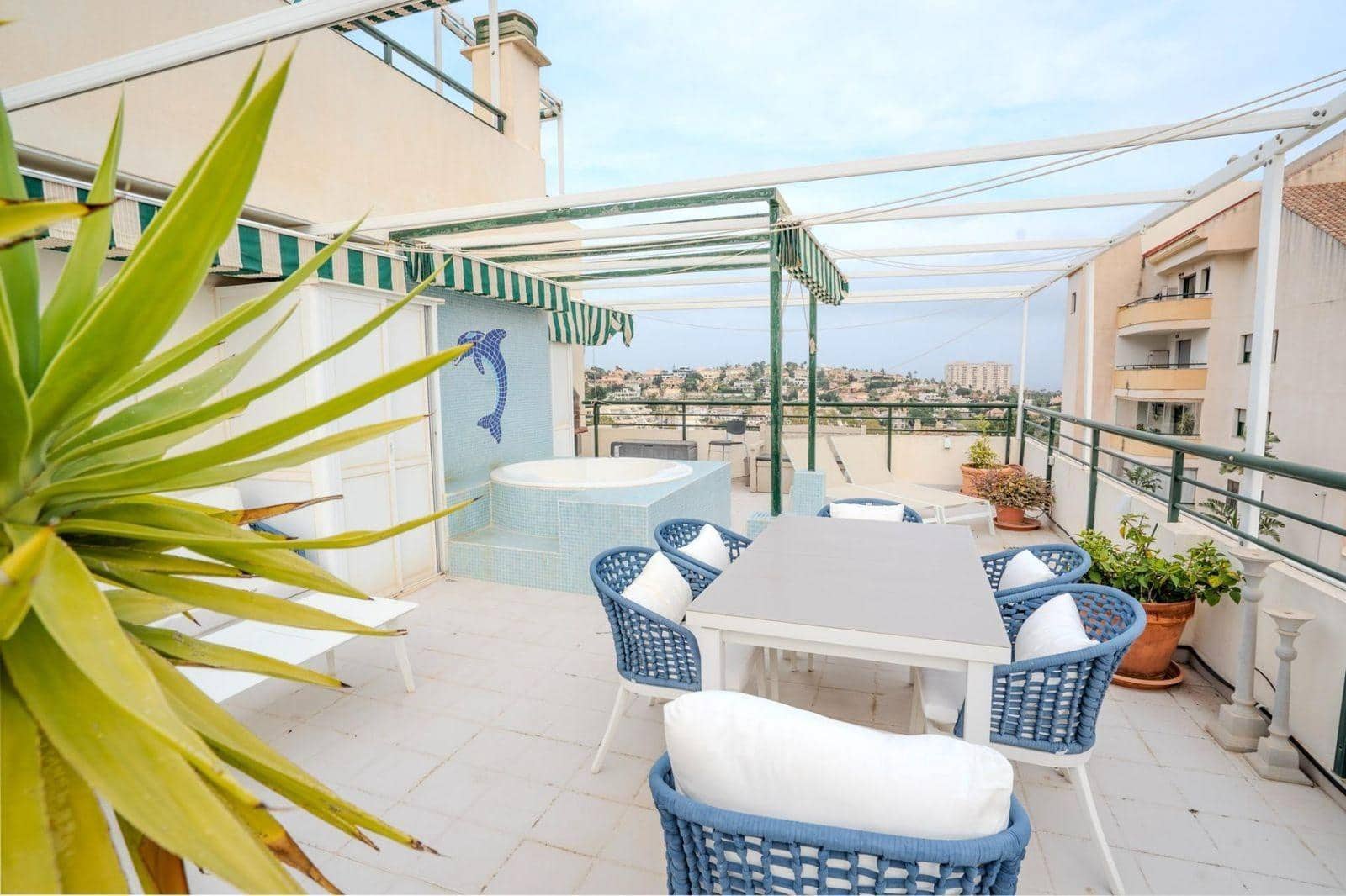 3 soveværelse Penthouse til salg i Torrequebrada med swimmingpool garage - € 460.000 (Ref: 9065273)