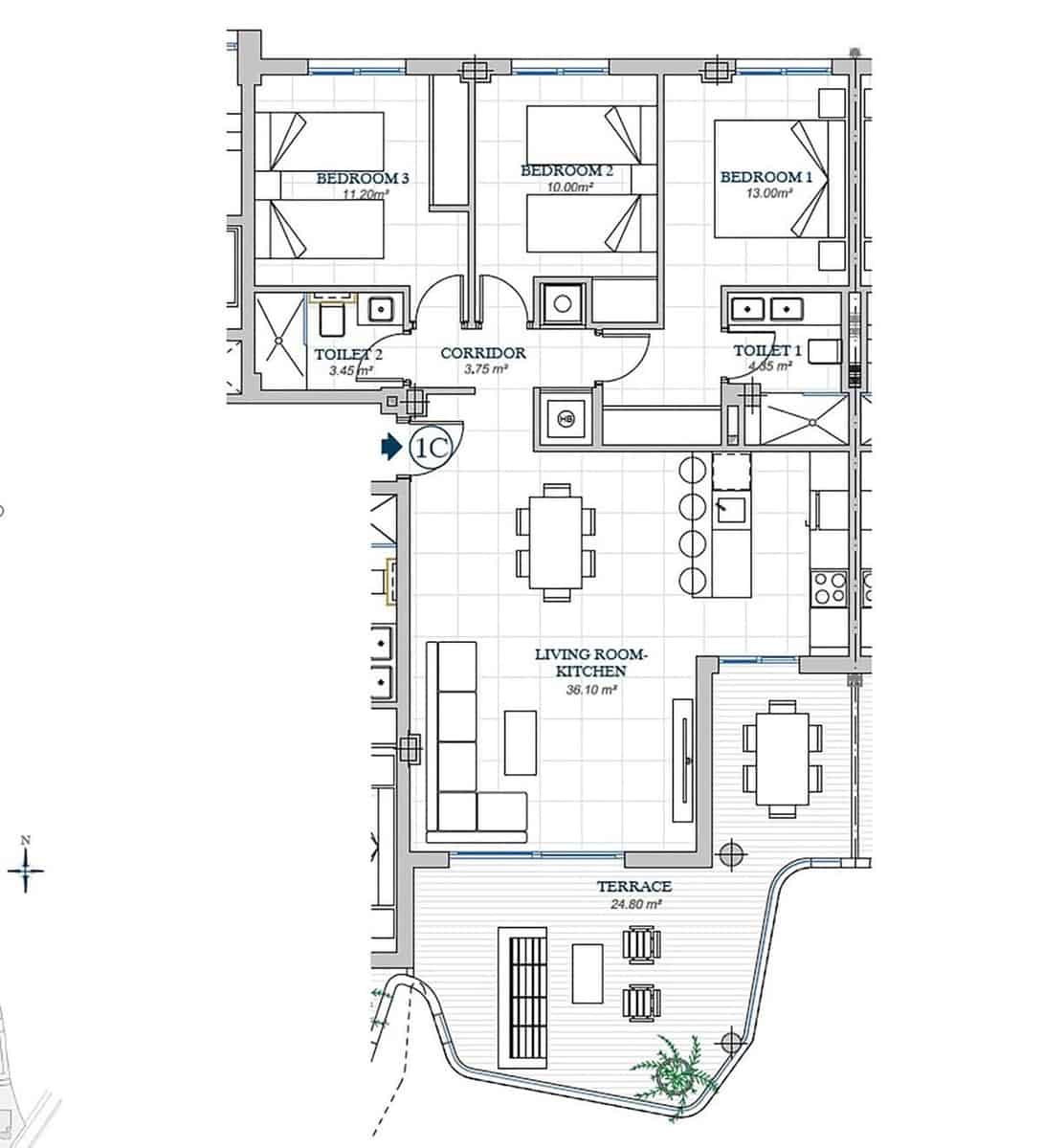Apartamento de 3 habitaciones en Fuengirola en venta con garaje - 595.000 € (Ref: 9310949)