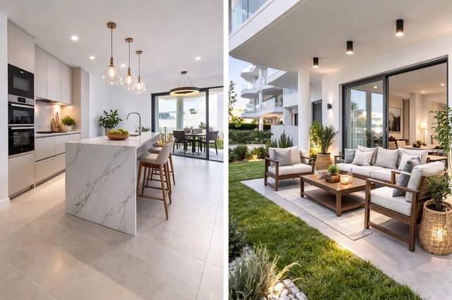 2 makuuhuone Huoneisto myytävänä paikassa El Higuerón, Fuengirola mukana uima-altaan 
autotalli - 450 000 € (Ref: 9622407)