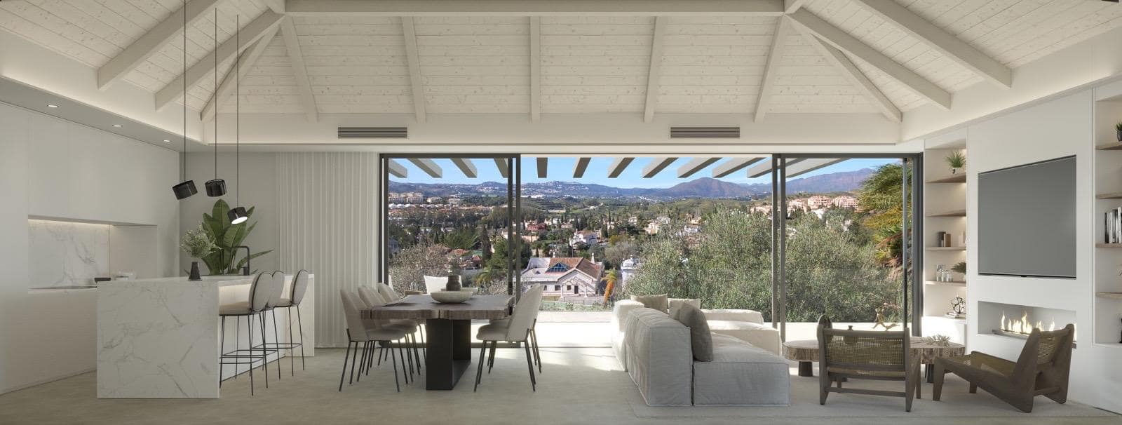 4 sovrum Villa till salu i Mijas Golf med pool garage - 1 750 000 € (Ref: 9818300)