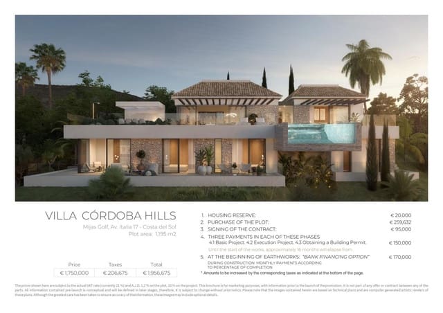 4 sovrum Villa till salu i Mijas Golf, Mijas med pool garage - 1 750 000 € (Ref: 9818300)