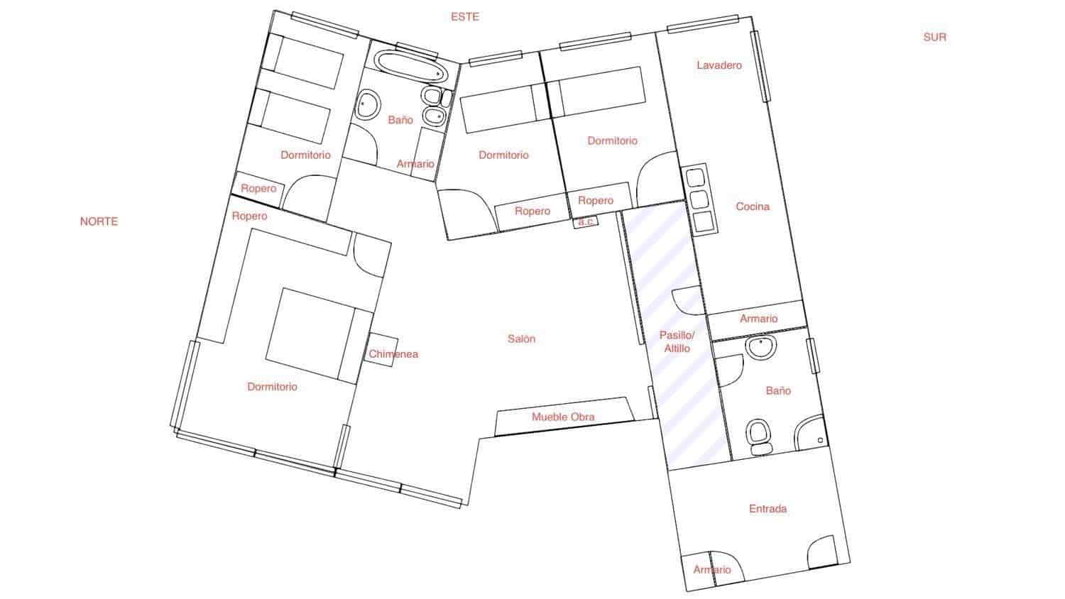 4 makuuhuone Kattohuoneisto myytävänä paikassa Malaga kaupunki - 594 000 € (Ref: 9878931)