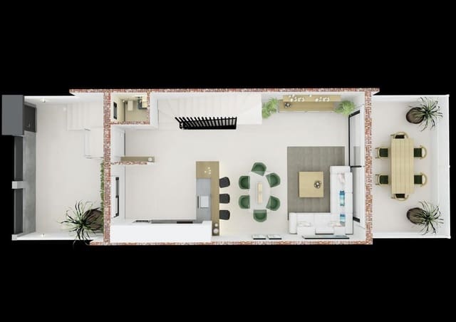 3 bedroom Terraced Villa for sale in Las Flores, Mijas with pool garage - € 450,000 (Ref: 9958042)