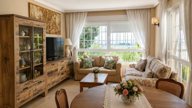 2 soveværelse Lejlighed til leje i Hacienda Torrequebrada, Benalmádena med swimmingpool garage - € 1.500 (Ref: 9979807)