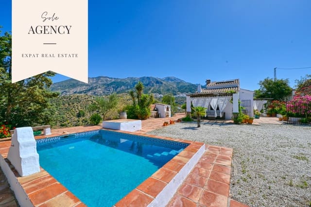 3 chambre Finca/Maison de Campagne à vendre à Canillas de Aceituno avec piscine - 445 000 € (Ref: 8979011)