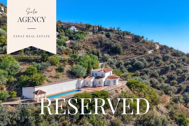 4 sovrum Finca/Hus på landet till salu i Sayalonga med pool garage - 825 000 € (Ref: 9073249)