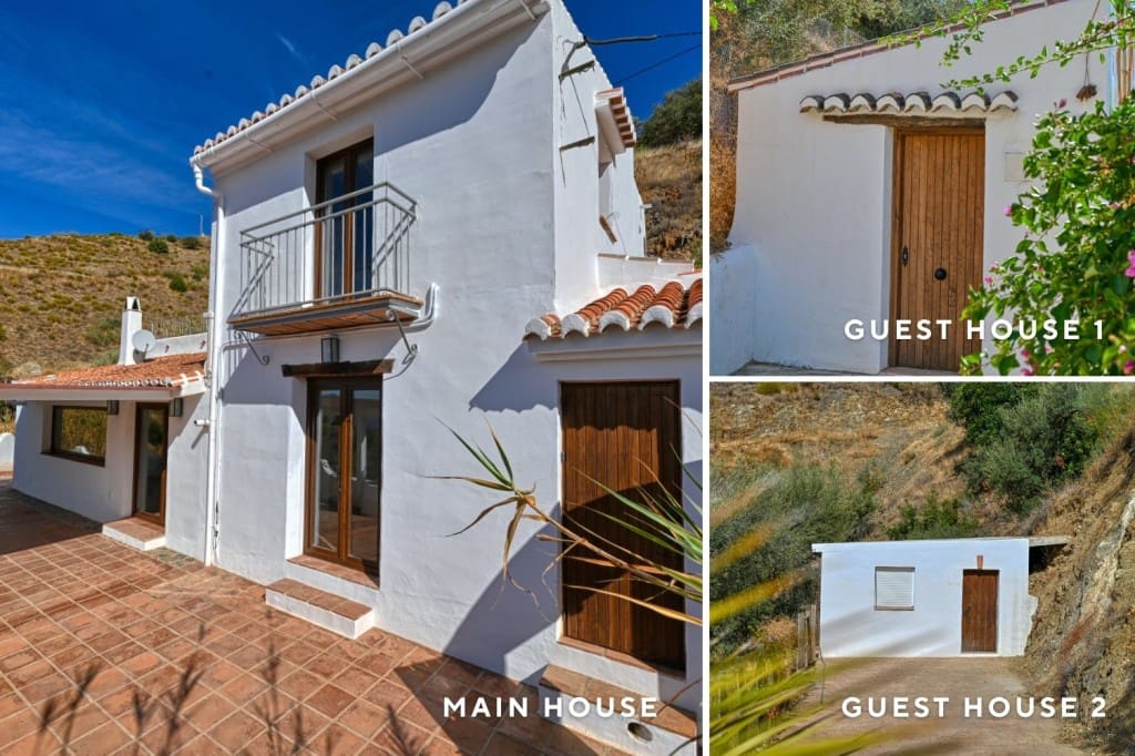 4 sovrum Finca/Hus på landet till salu i Sedella med pool - 350 000 € (Ref: 9334572)