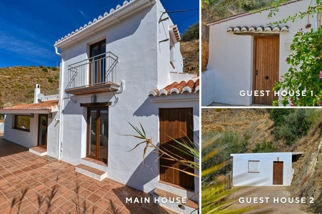 4 sovrum Finca/Hus på landet till salu i Sedella med pool - 350 000 € (Ref: 9334572)