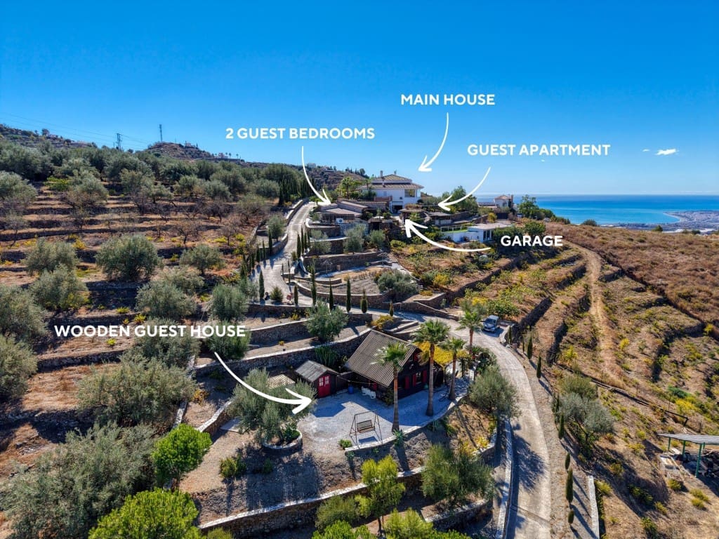 6 soveværelse Finca/Landehus til salg i Sayalonga med swimmingpool - € 890.000 (Ref: 9346892)