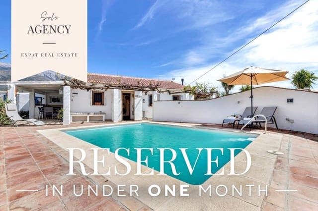 4 sovrum Finca/Hus på landet till salu i Canillas de Aceituno med pool - 340 000 € (Ref: 9356687)