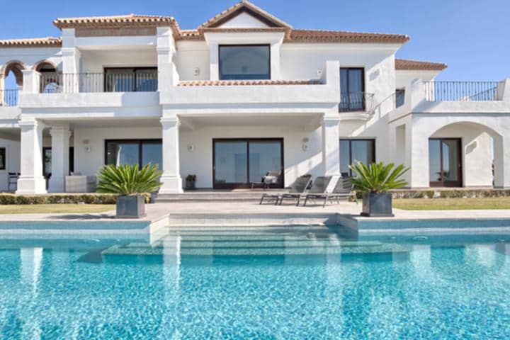 5 Zimmer Villa zu verkaufen in Benahavis mit Pool Garage - 3.900.000 € (Ref: 10001378)