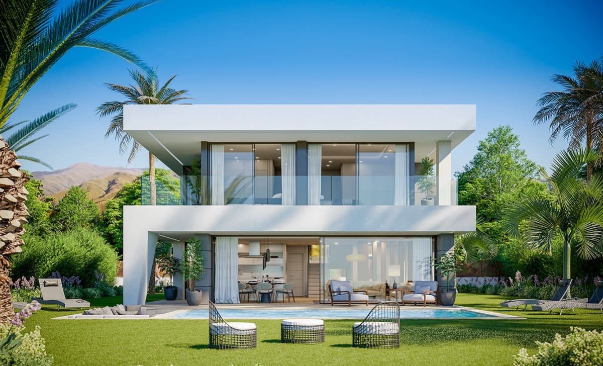 3 slaapkamer Villa te koop in Manilva met zwembad garage - € 525.000 (Ref: 10001435)