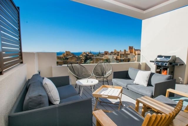 3 soverom Penthouse til salgs i Estepona med svømmebasseng - € 610 000 (Ref: 10001442)