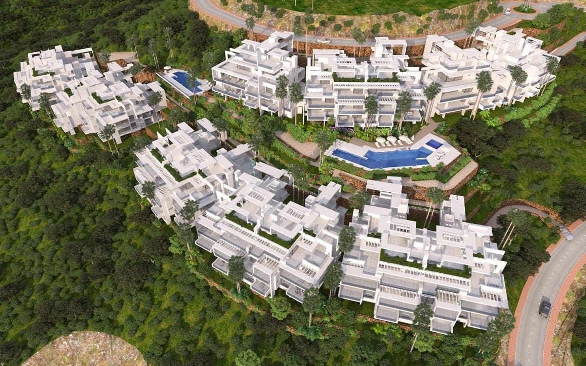 2 soverom Leilighet til salgs i Marbella med svømmebasseng garasje - € 483 000 (Ref: 10001458)