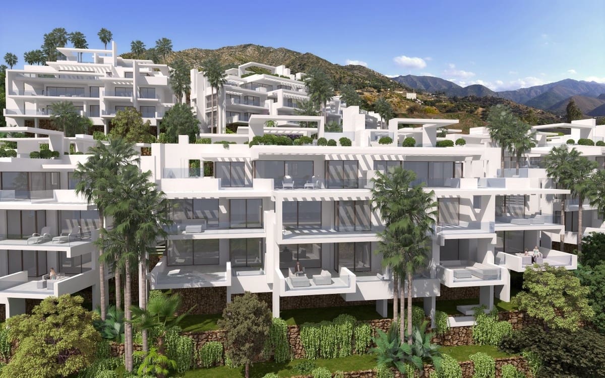 2 soverom Leilighet til salgs i Marbella med svømmebasseng garasje - € 483 000 (Ref: 10001458)